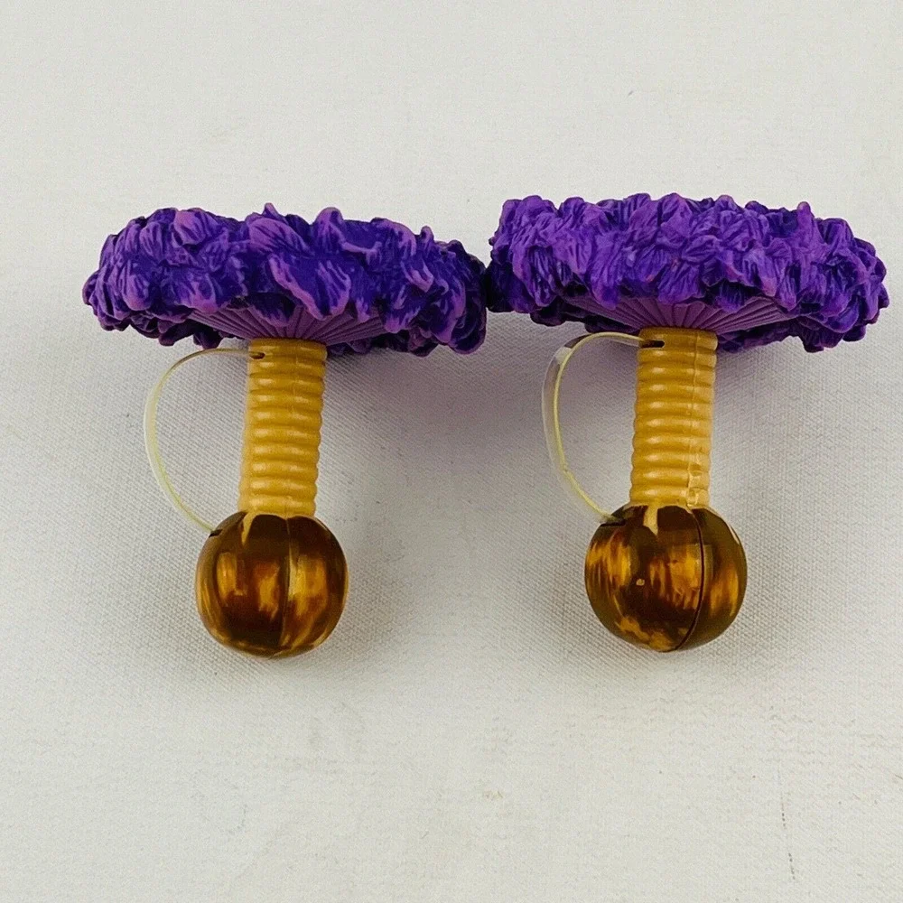 American Girl Kanani Lu'au‎ Set Replacement 'Uli 'Uli Gourds Yellow Purple